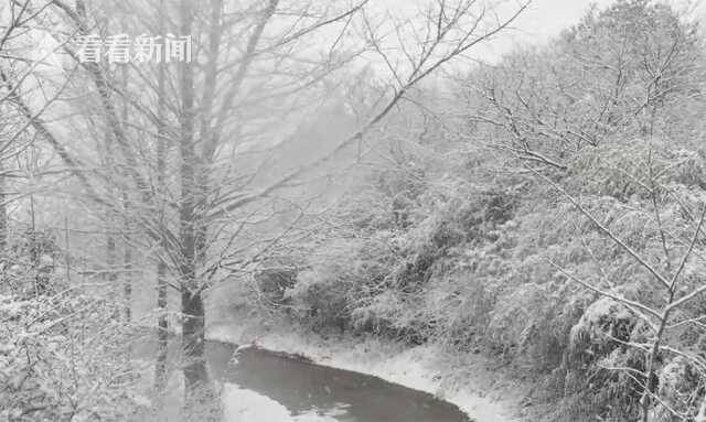 视频｜现实版“冰雪奇缘”！航拍湖州长兴多地雪景