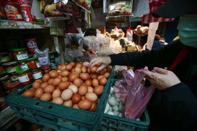 台湾近日鸡蛋供应不足（图片来源：中时新闻网资料图）