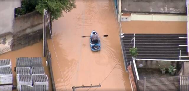 巴西圣保罗州大雨已致18人死亡 5人失踪