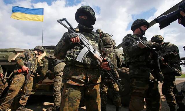 ▲资料图片：乌克兰陆军士兵（乌克兰国防部网站）