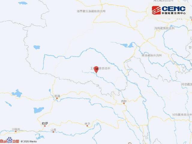 青海玉树州杂多县发生4.1级地震 震源深度11千米
