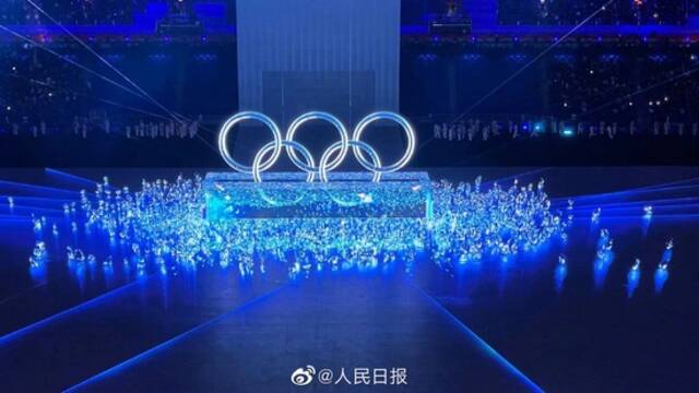 好美！14年后鸟巢再次升起五环