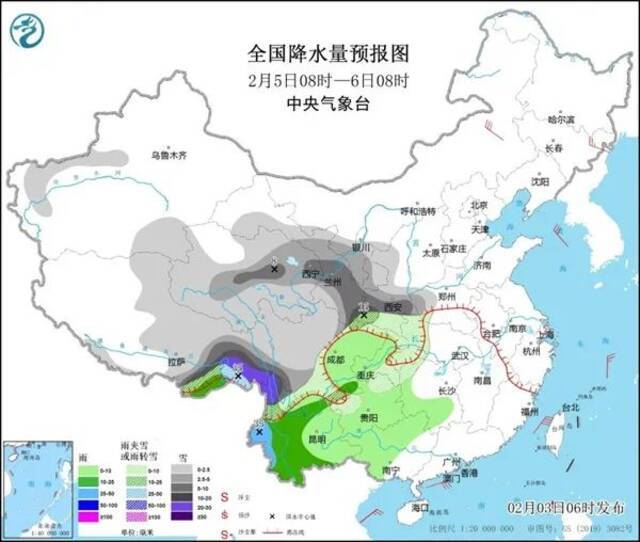 局地大暴雪！虎年以来最大规模雨雪即将上线！明起，贵州将出现低温雪凝天气