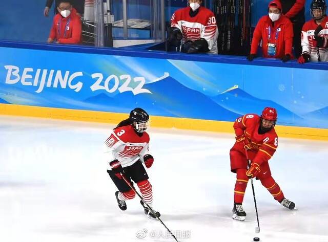 豪取两连胜！中国女冰点球战胜日本队 锁定八强席位