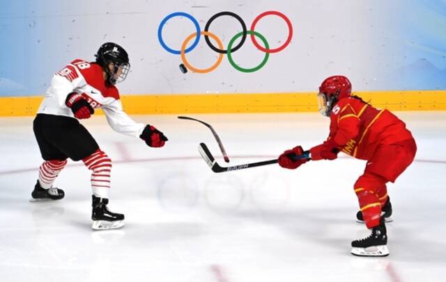 中国女子冰球队战胜日本队，豪取两连胜！
