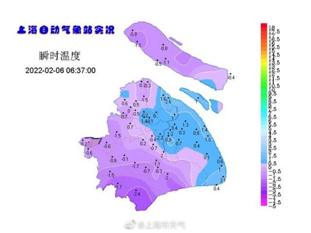 虎年来最强雨雪今夜影响上海 节后首个工作日最高气温跌至4℃