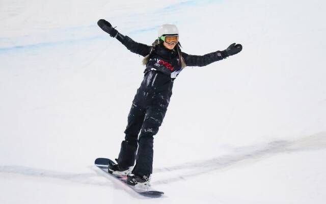 刘佳宇将第4次登上冬奥赛场。资料图/新华社