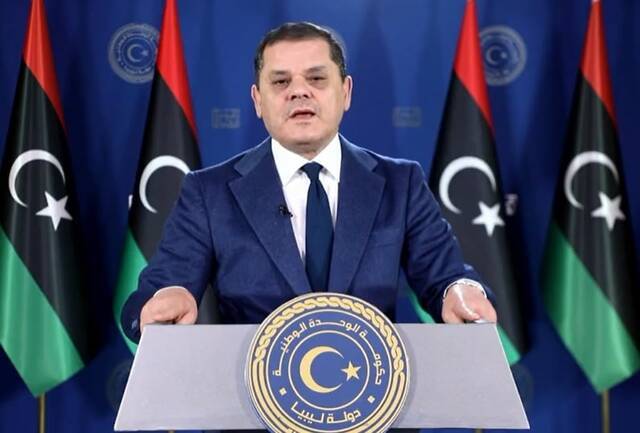 △利比亚过渡政府总理德贝巴