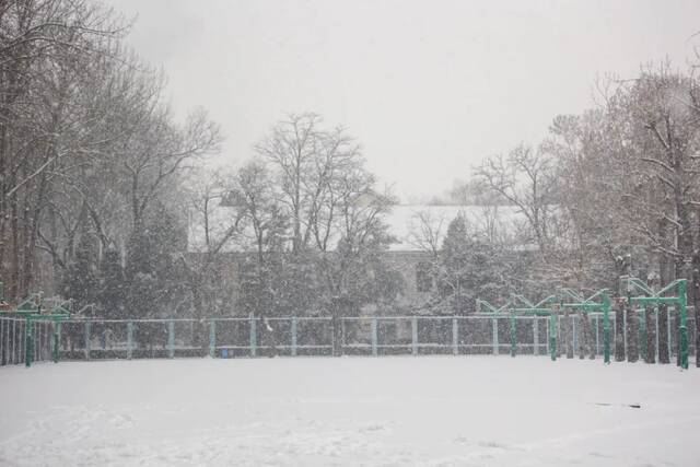 虎年的第一场雪！冰墩墩带你逛北科大校园！