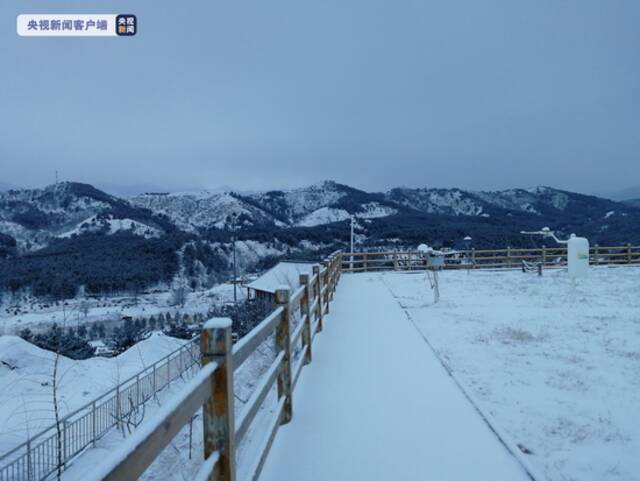 内蒙古多地迎来降雪天气 局部暴雪天气