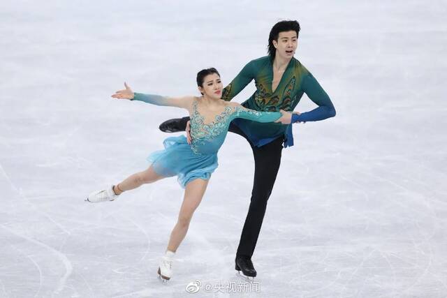 中国冰舞最好成绩出现！