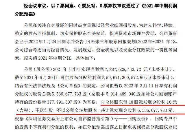 格力宣布派发55亿现金 谁是最大受益者？