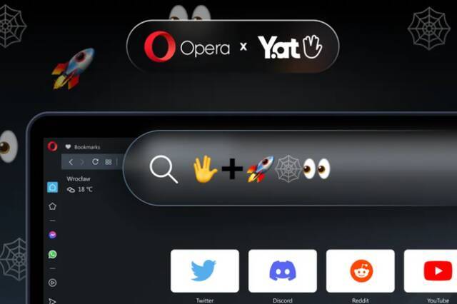 Opera浏览器将支持纯emoji网址，号称“近30年来的链接创新”