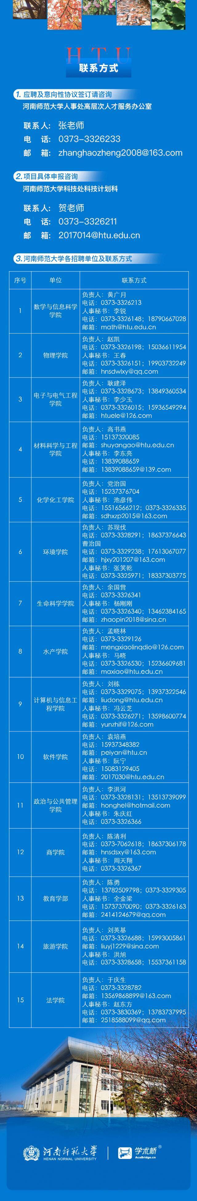 海外优青  河南师范大学诚邀海外优秀青年人才依托申报