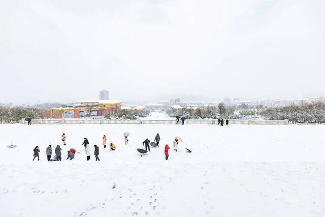 20220222，在云大遇见一场雪，开启一个新学期