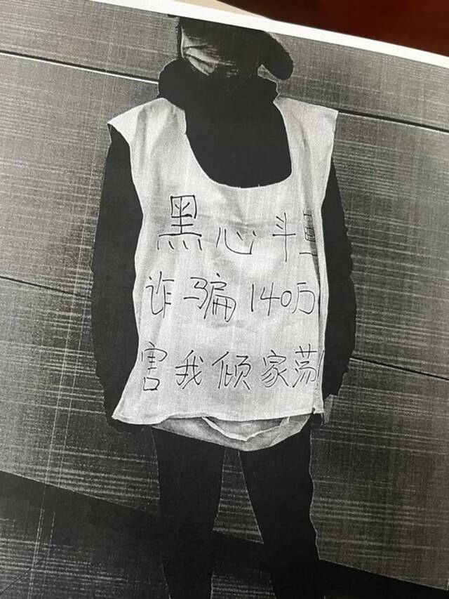 在斗鱼递交到法院的材料中，陈美娟第一次看到了自己在武汉街头的照片