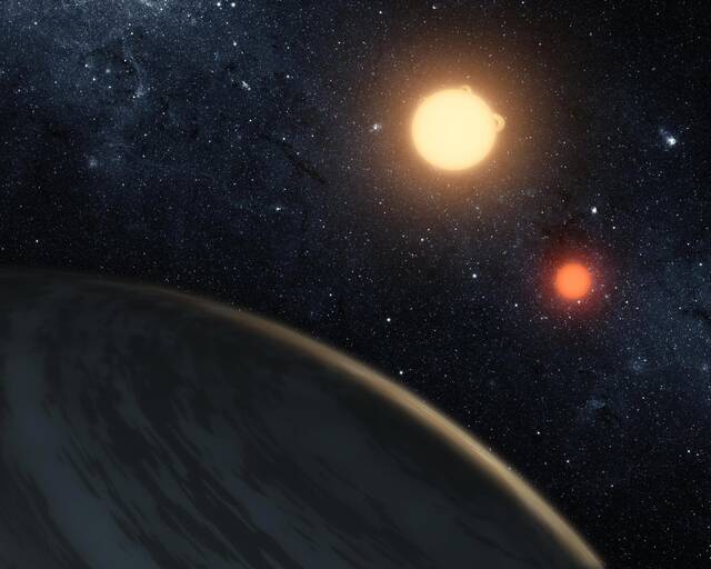 系外行星开普勒-16b有两个太阳就像《星球大战》中的