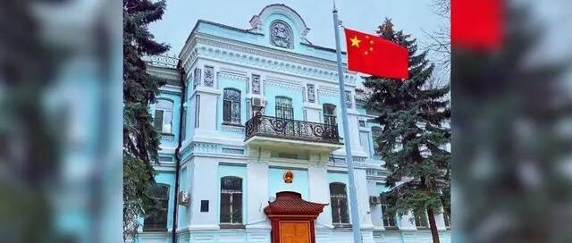 中国驻乌克兰大使馆资料图