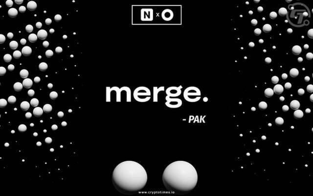 Pak的 NFT作品《merge》|图源：The Crypto Times