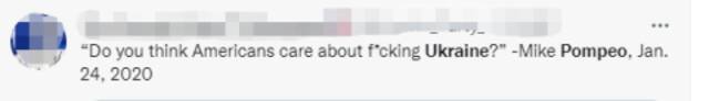 “你觉得美国人关心乌克兰吗？”蓬佩奥昔日“名言”被网友挖出嘲讽
