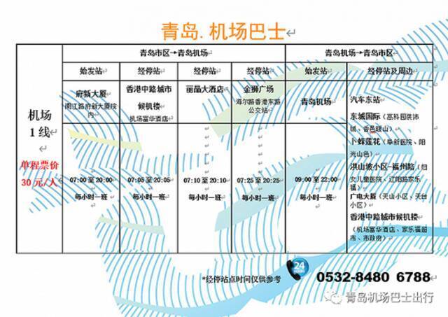 青岛胶东机场往返市区部分线路临时调整