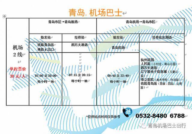 青岛胶东机场往返市区部分线路临时调整