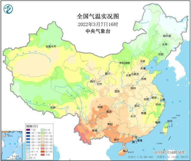 穿越式升温！一键开启大回暖进程 这些地方暖得像“五月天”