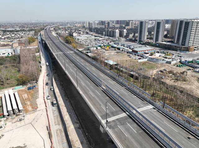 就在今天 杭州市区一重要高架开通试运行！交通组织措施看好了