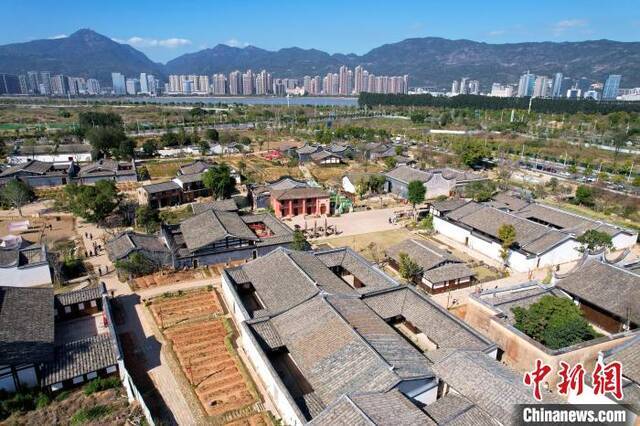文化街区位于福州三江口，核心保护区占地4.3公顷。王东明摄