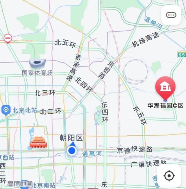 华瀚福园C区/高德地图