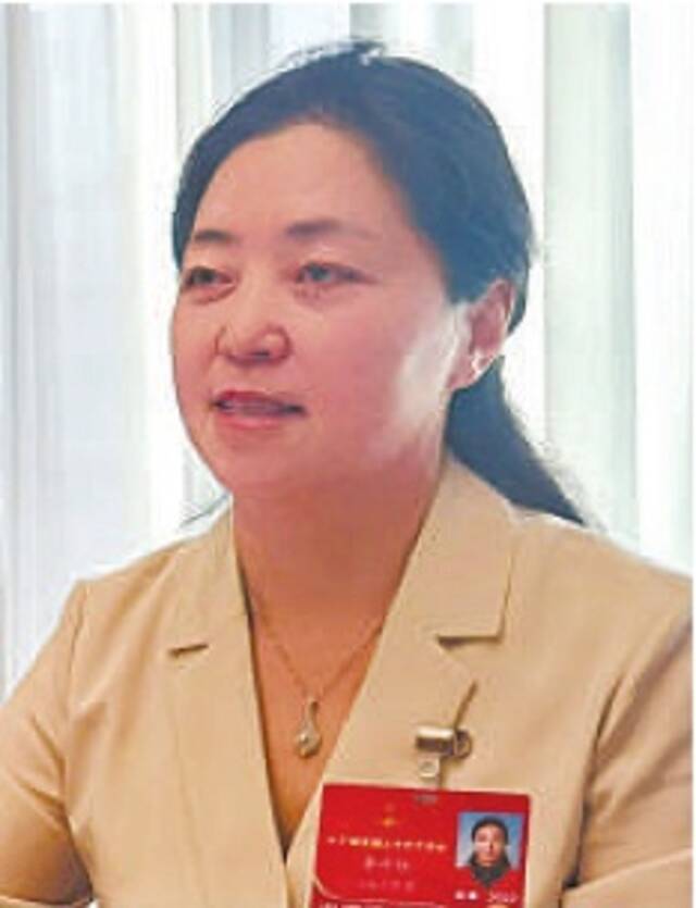 李叶红代表