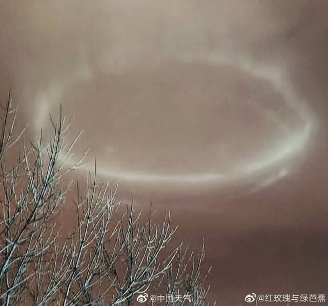 今晚北京天空“不明光环”是怎么形成的？气象专家解读
