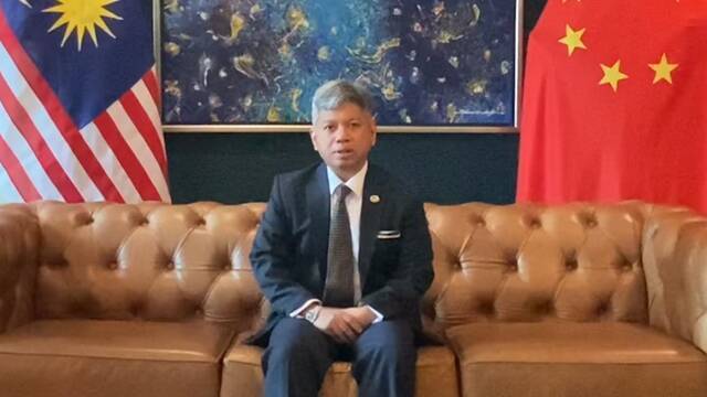 马来西亚驻华大使拉惹拿督·诺希万·再纳阿比丁（马来西亚驻华使馆供图）