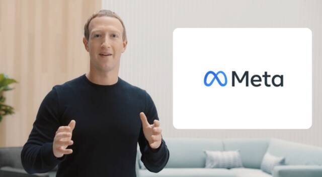 2021年十月末，扎克伯格宣布 Facebook更名为 Meta