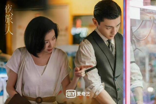 邓伦主演的《夜旅人》已完成拍摄。图片来源：剧集官微