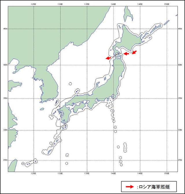 俄军四艘登陆舰穿越津轻海峡，防卫省：可能向乌克兰增兵