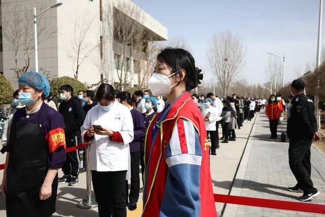 防疫行动 你我与共  宁夏大学开展新一轮全员核酸检测工作