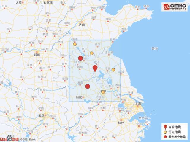 江苏宿迁市泗洪县发生3.1级地震 震源深度15千米