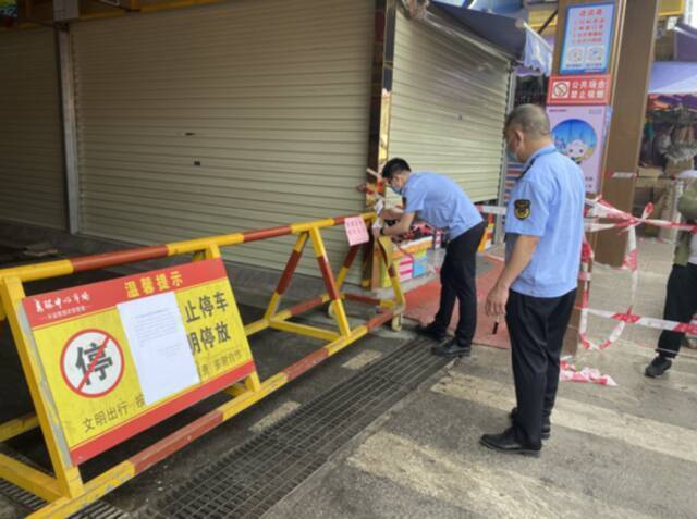 紧急，惠州通报3名密接者，一市场未落实防控措施被停业整顿！