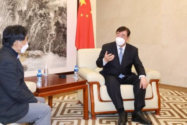 中国驻韩大使：中韩民意问题由沟通不畅或误会导致，双方没有结构性冲突