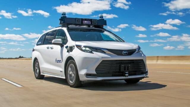 丰田和Aurora在美国得州测试无人驾驶汽车