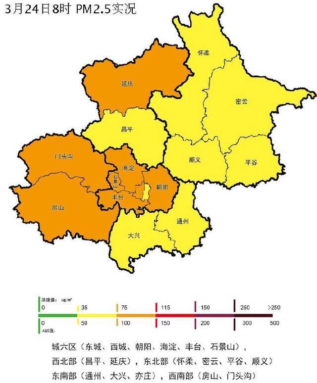 今天北京空气质量以轻度污染为主