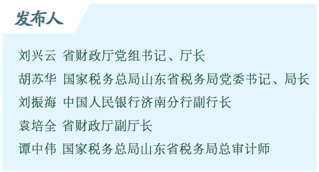 权威发布丨力度更大、靶向更准、协同更强 山东省实施更大力度退税减税政策，助企纾困、支持发展