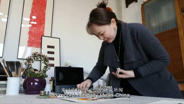 全球连线｜寻梦中国：爱画画的外教见证开放中国