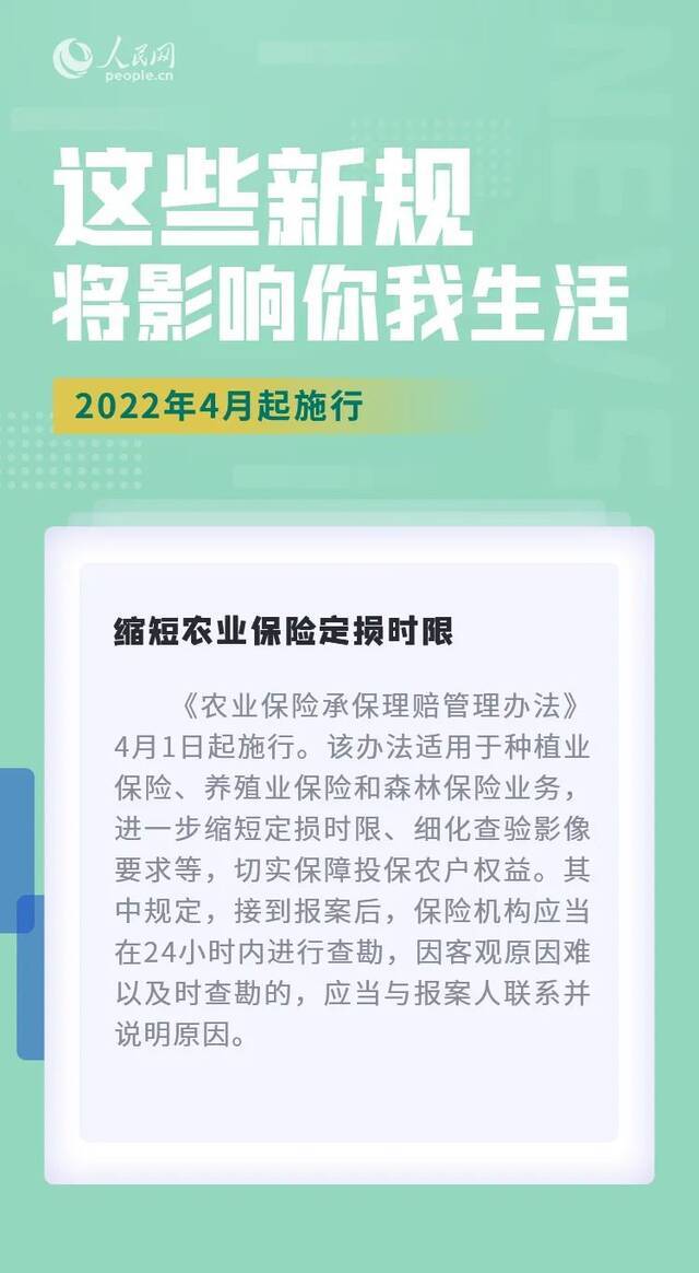 ​4月起，这些新规将影响你我生活