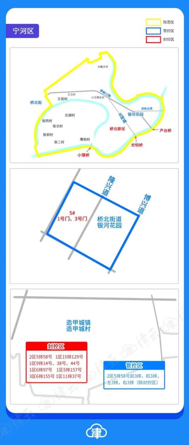 一图读懂天津相关疫情管控范围（截至4.1晚6时）