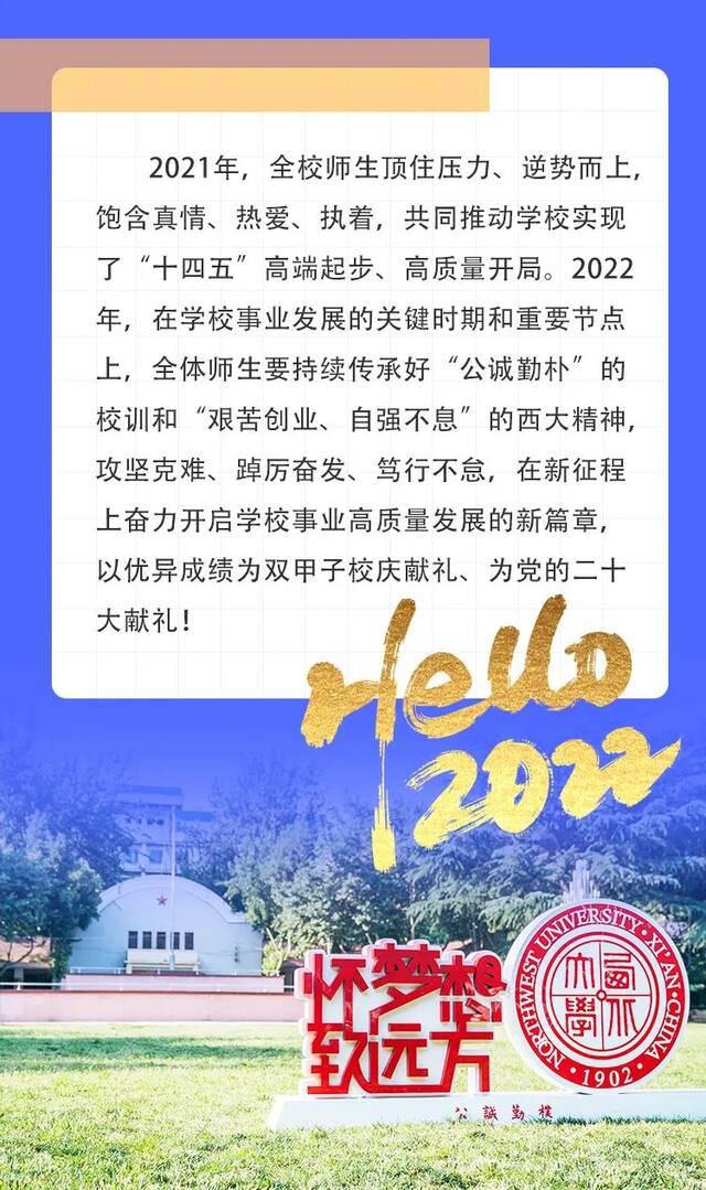 西大的2021：乘风破浪！