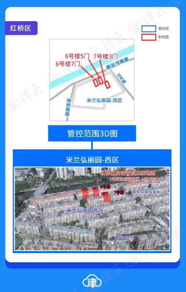 一图读懂天津相关疫情管控范围(截至4.07晚6时)