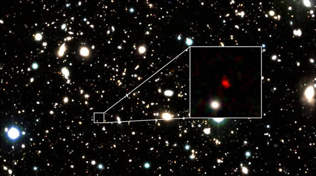 HD1高红移星系的真实状况，仍有待进一步验证。（图自：Harikane et al.）