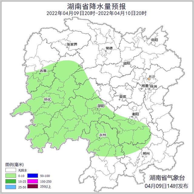 周末晴热 周一晚有较强降雨